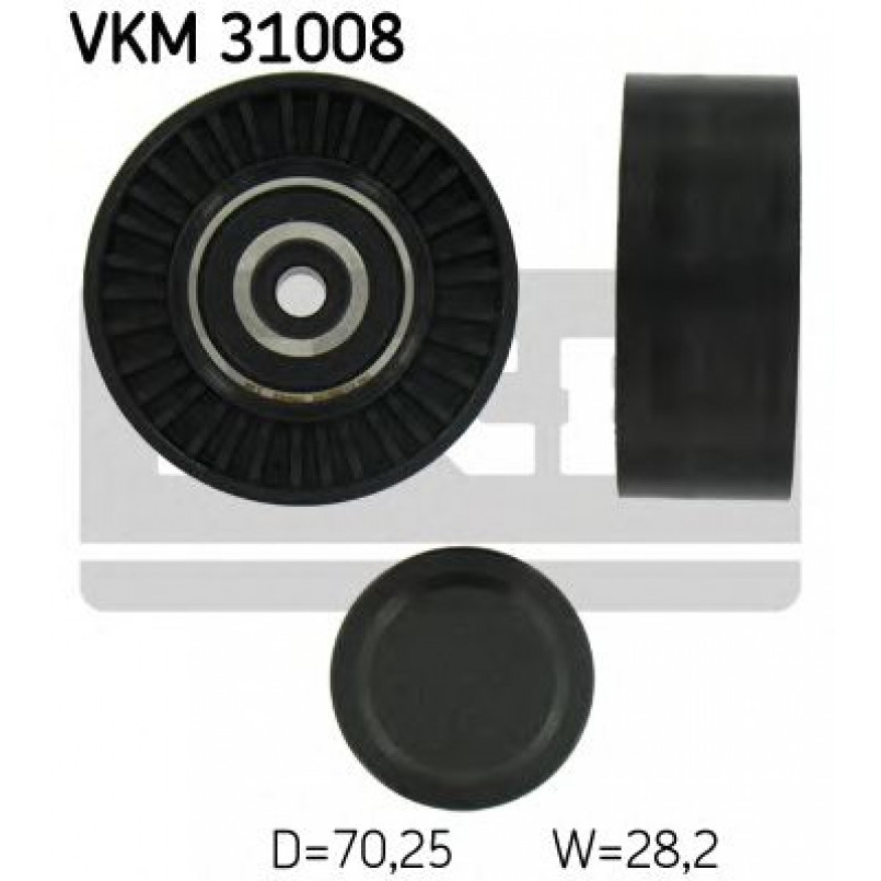 VKM 31008 SKF Ролик модуля натягувача ременя